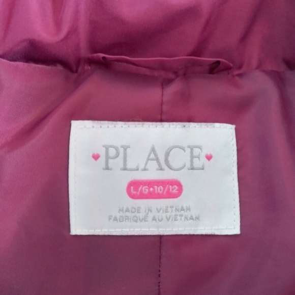 Place Puffer Jacket Girls size L 10-12 - Picture 4 of 5